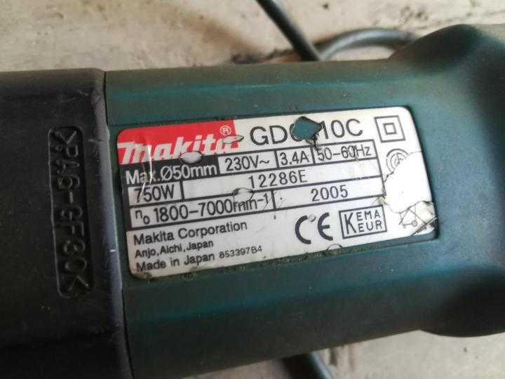 Шлифовальная машина makita gd0810c (синий) (130637) купить от 15290 руб в новосибирске, сравнить цены, отзывы, видео обзоры и характеристики