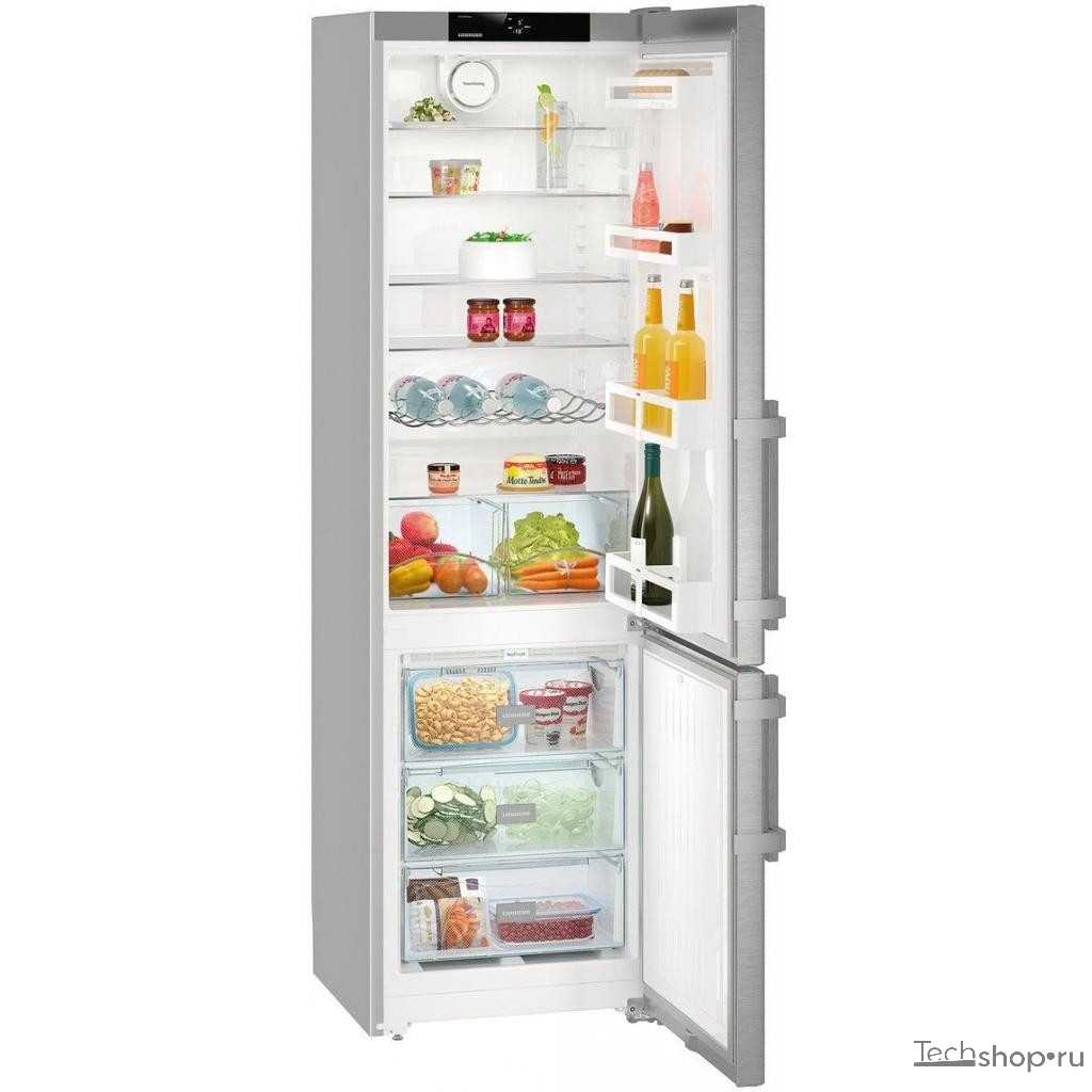 Cn 4835 comfort nofrost двухкамерный холодильник с системой nofrost - liebherr