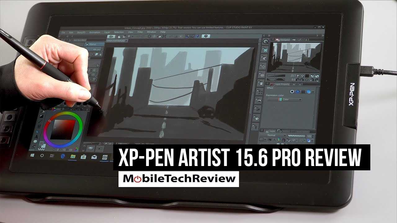 XP-PEN Artist 156 Pro - короткий но максимально информативный обзор Для большего удобства добавлены характеристики отзывы и видео