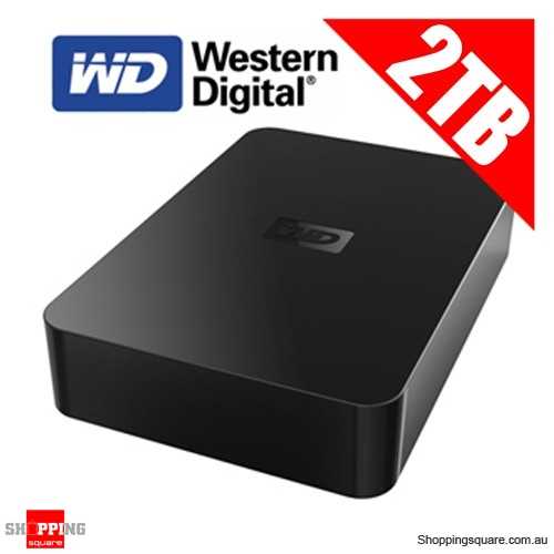 Western digital wd elements desktop 2 тб