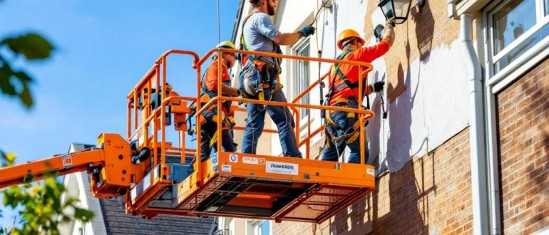 Вышки-туры и фасадные люльки: как выбрать подъёмник