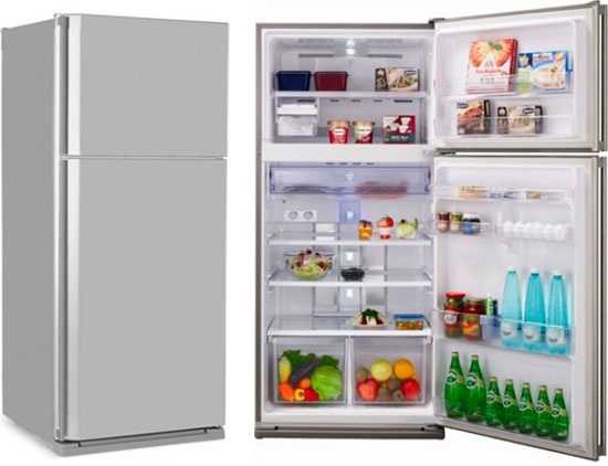 Выбор лучших моделей двухкамерных холодильников sharp