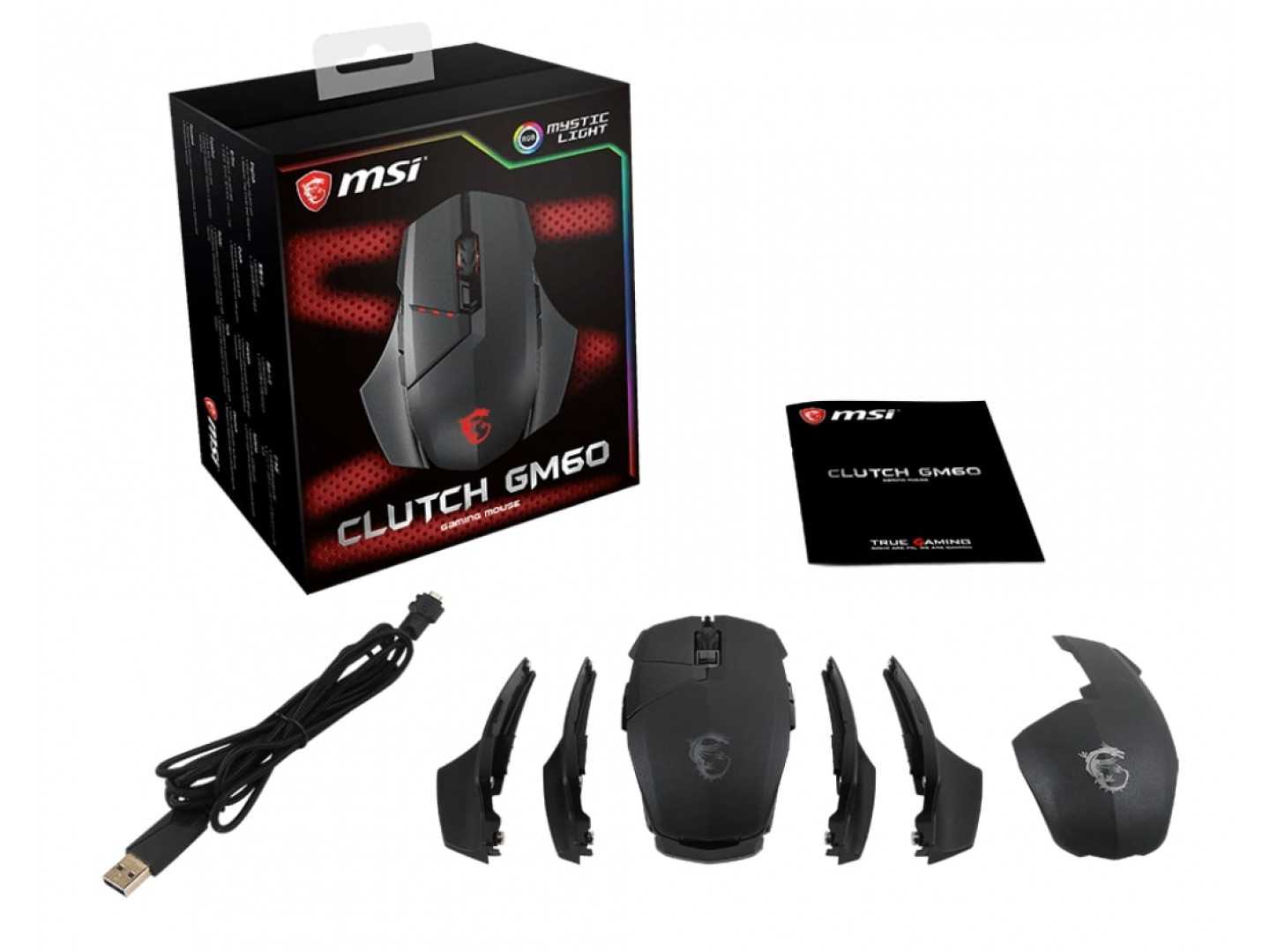 Игровая мышь msi clutch gm60 – обзор манипулятора