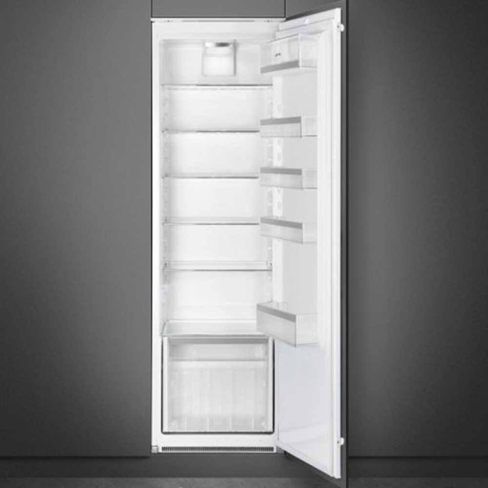 Встраиваемый холодильник smeg s7323lfld2p