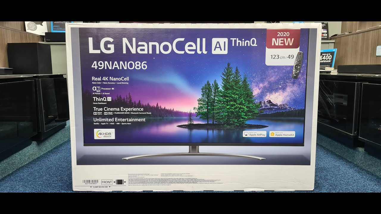 Lg 55nano866 из линейки nanocell 2020 года