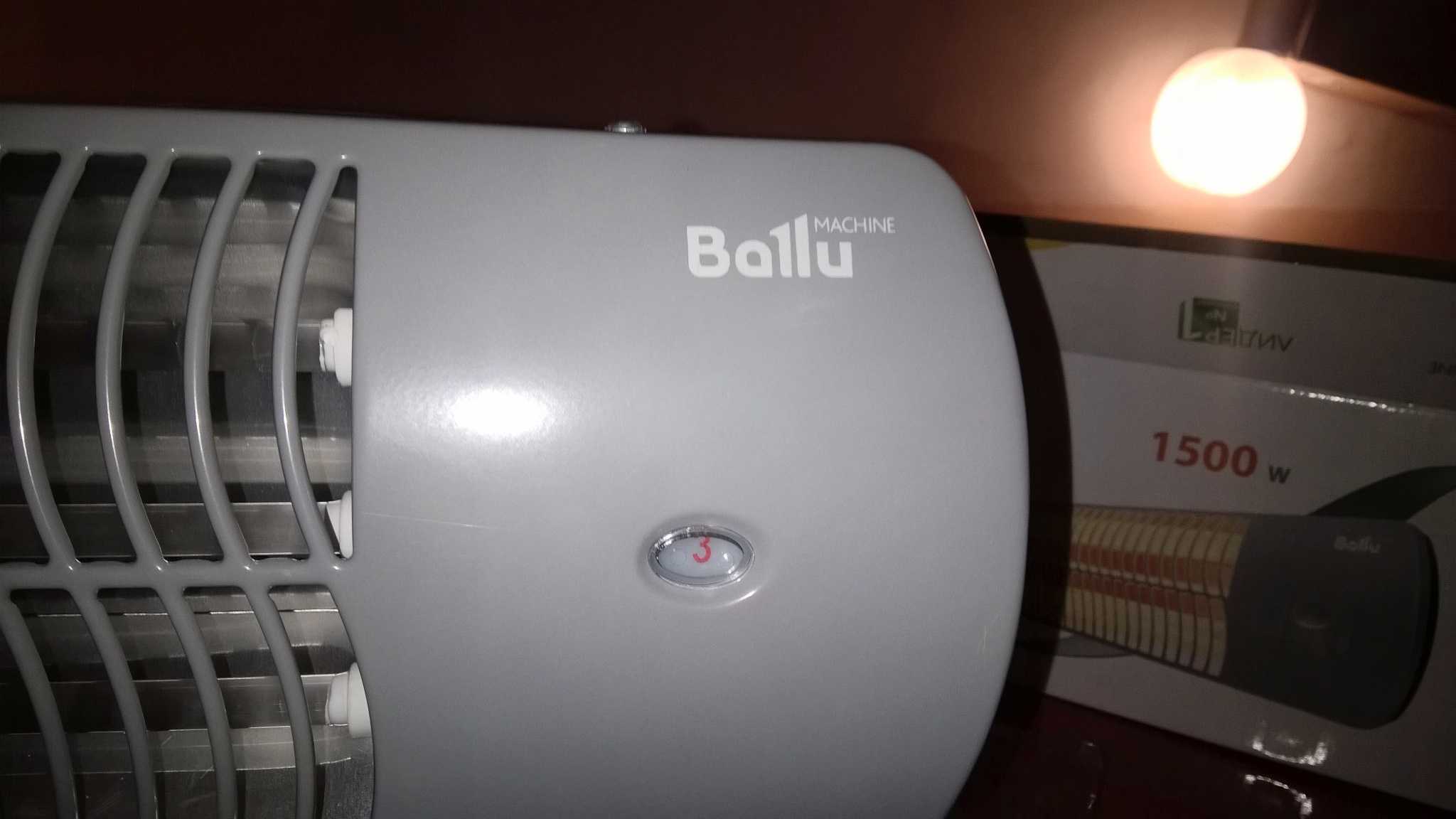 Обзор ballu bih-lw-1.5 — неплохой дешевый обогреватель