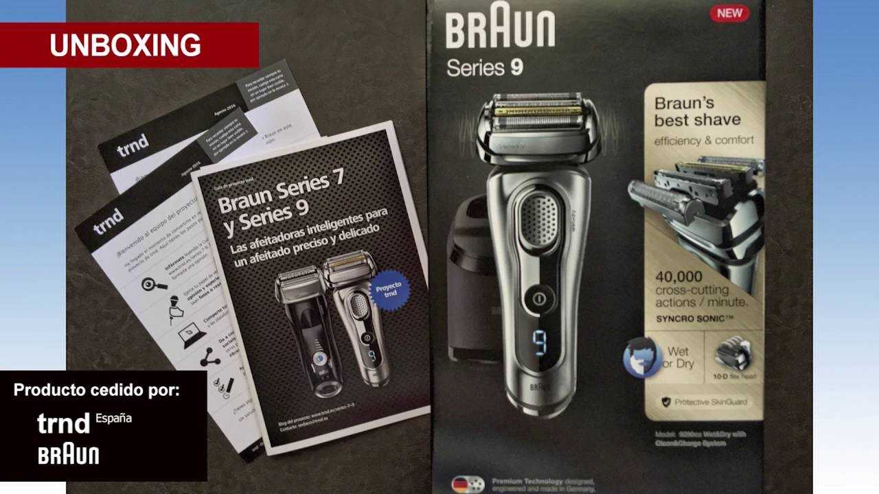 Braun series 9 model comparison: what are the differences?
