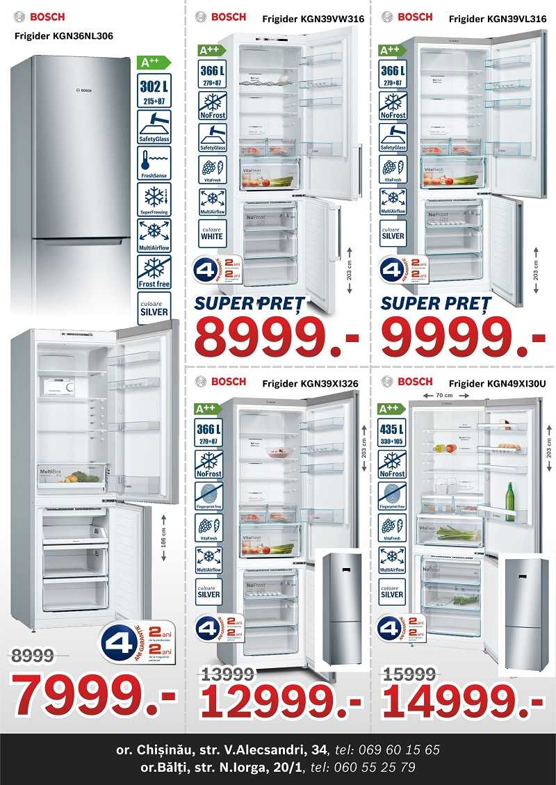 10 лучших холодильников bosch - рейтинг 2020