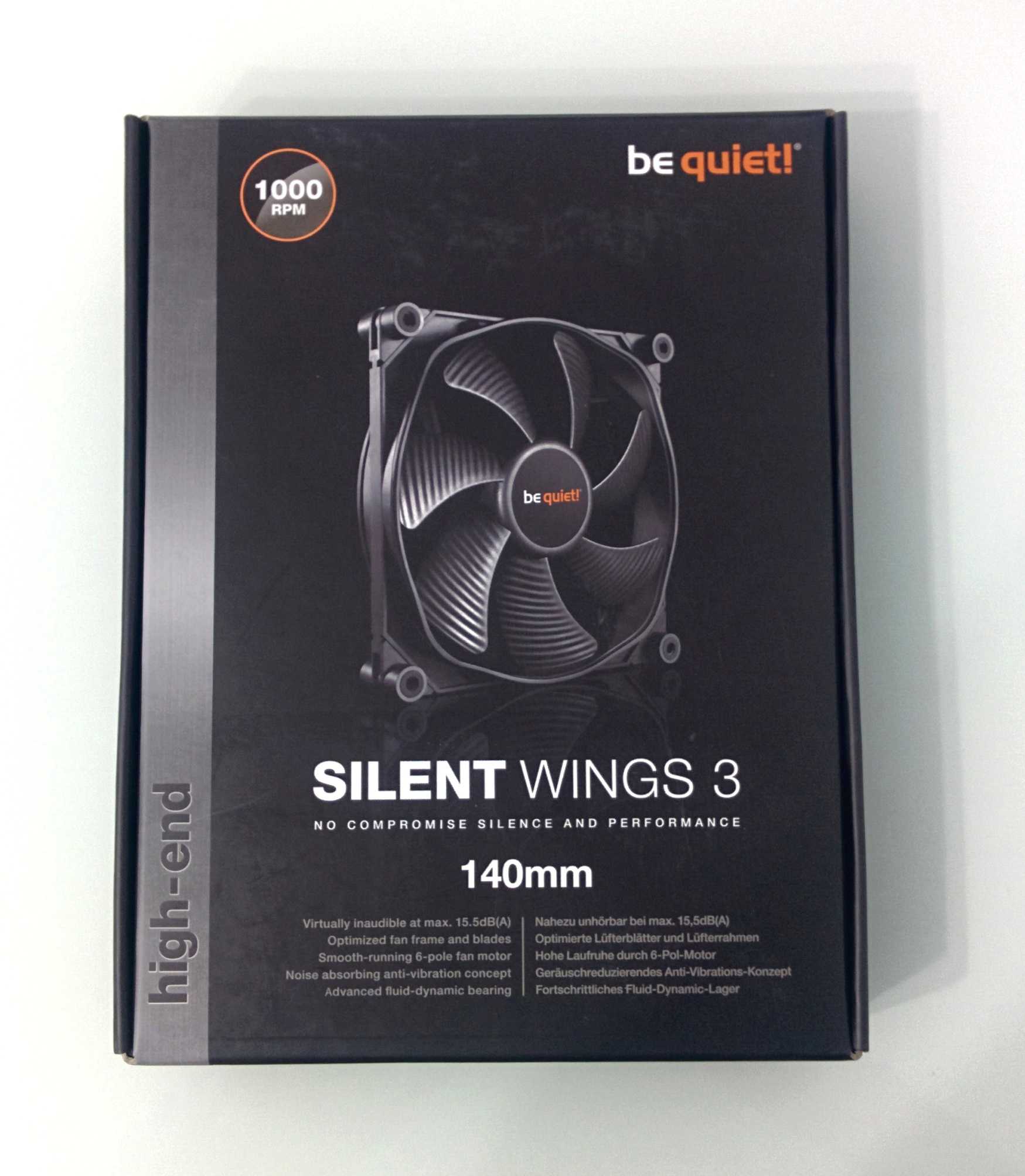 Обзор и тест вентиляторов be quiet! silent wings 3 120 мм pwm и be quiet! silent wings 3 140 мм — i2hard