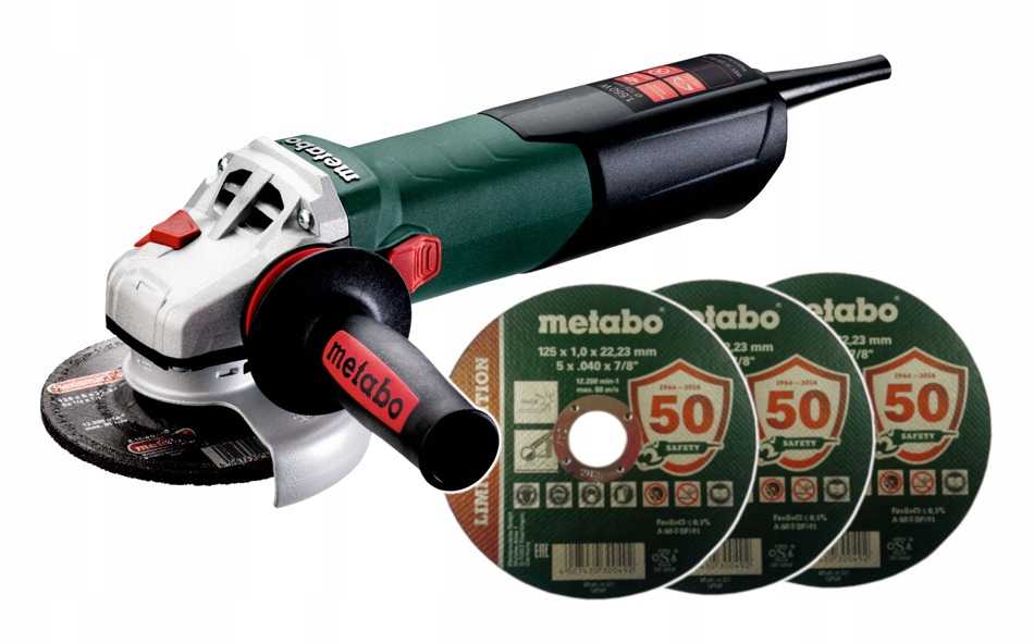 Metabo wev 10-125 quick: назначение, технические характеристики, особенности, преимущества, как отличить подделку, обслуживание, уход, ремонт, запчасти