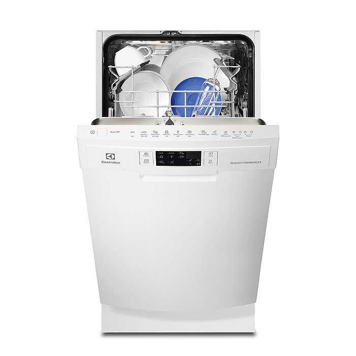 Обзор посудомоечной машины electrolux esf9423lmw: набор необходимых опций по демократичной цене