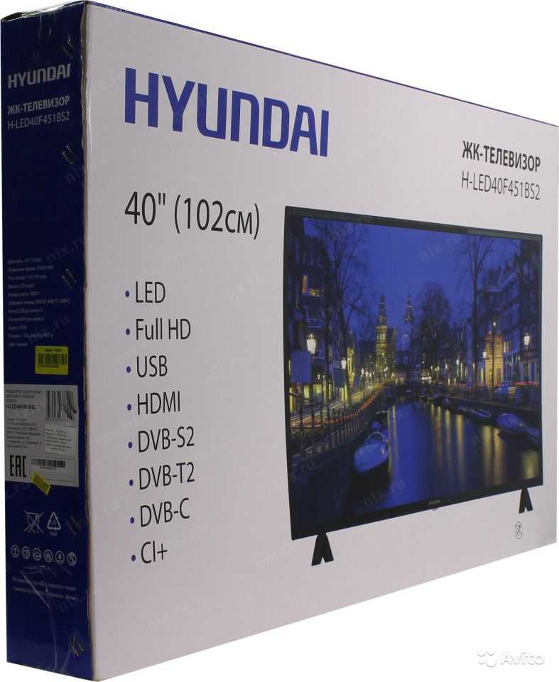 Hyundai H-LED43EU7008 - короткий но максимально информативный обзор Для большего удобства добавлены характеристики отзывы и видео
