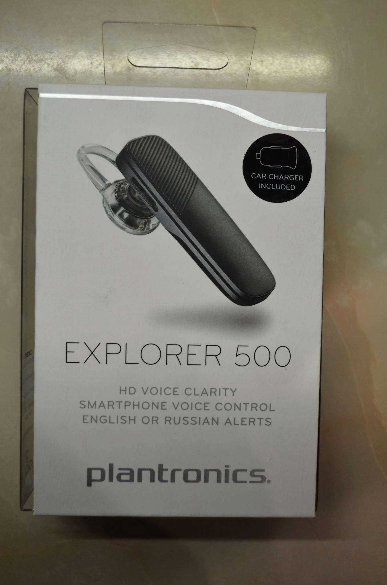 Plantronics Explorer 500 - короткий но максимально информативный обзор Для большего удобства добавлены характеристики отзывы и видео