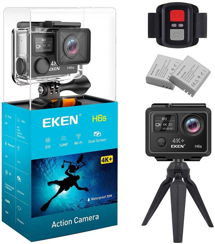 EKEN H9 - короткий но максимально информативный обзор Для большего удобства добавлены характеристики отзывы и видео