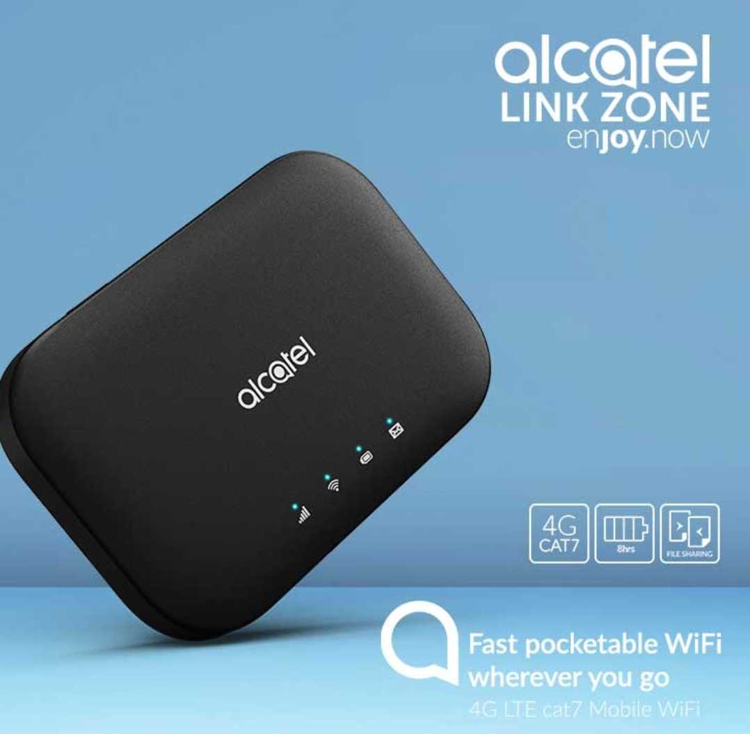 Роутер мобильный 4g alcatel link zone link zone mw40v — купить, цена и характеристики, отзывы