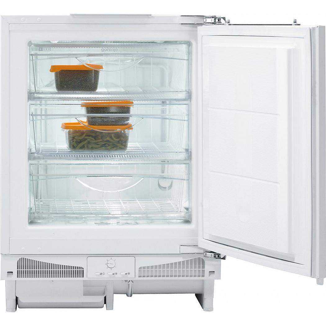 Встраиваемый под столешницу однокамерный холодильник rbiu6091aw - gorenje