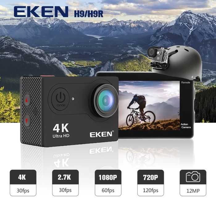EKEN H9 - короткий но максимально информативный обзор Для большего удобства добавлены характеристики отзывы и видео