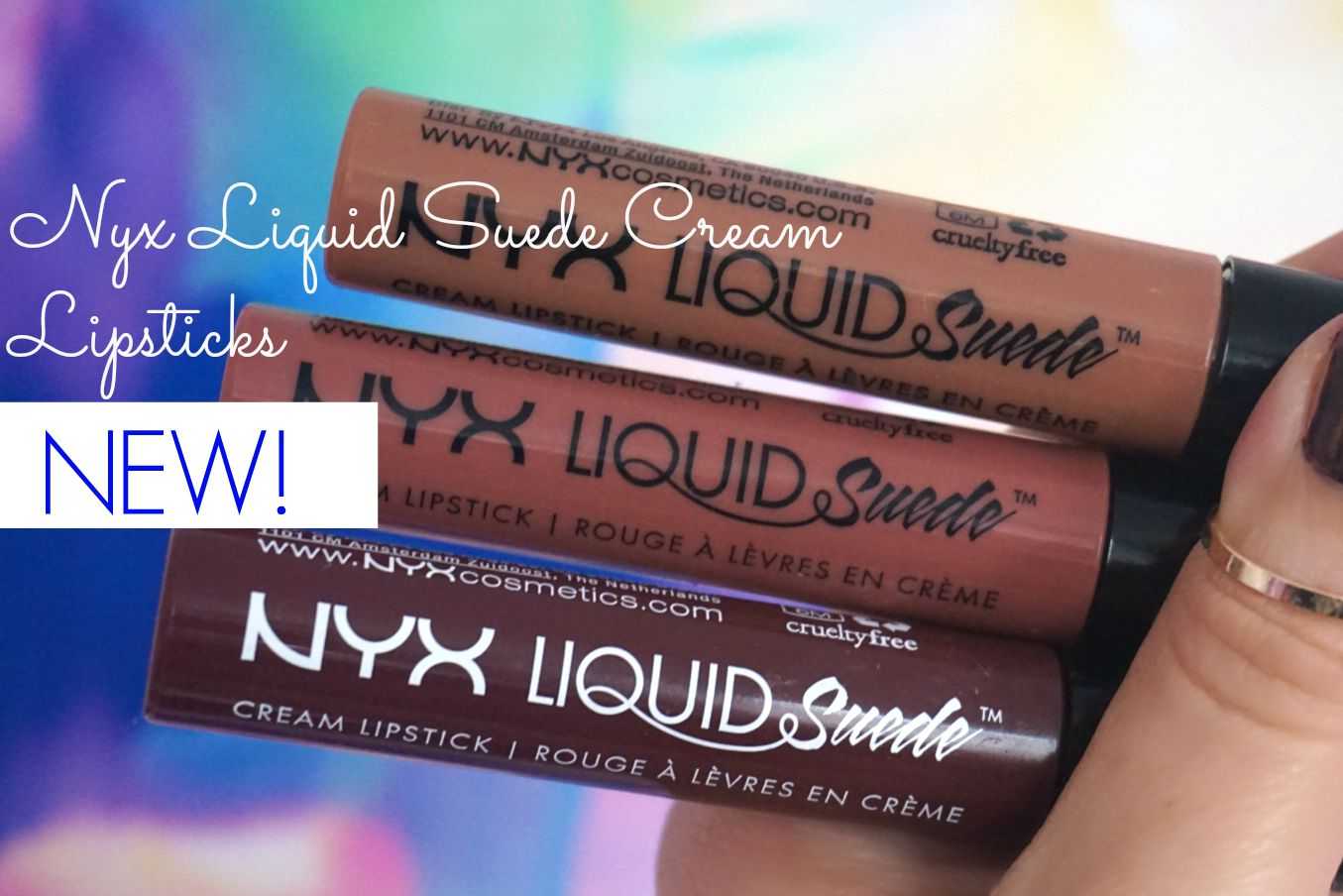 NYX Liquid Suede Cream - короткий но максимально информативный обзор Для большего удобства добавлены характеристики отзывы и видео