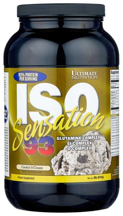 Ultimate nutrition iso sensation 93 (2.27 кг) - купить , скидки, цена, отзывы, обзор, характеристики - протеины для спортсменов