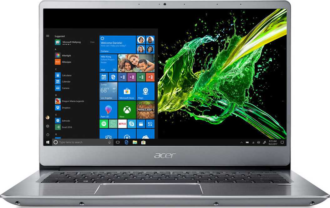 Acer SWIFT 3 (SF314-58) - короткий но максимально информативный обзор Для большего удобства добавлены характеристики отзывы и видео