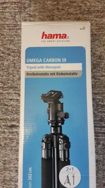 Штатив hama omega carbon ii (04292) - купить | цены | обзоры и тесты | отзывы | параметры и характеристики | инструкция