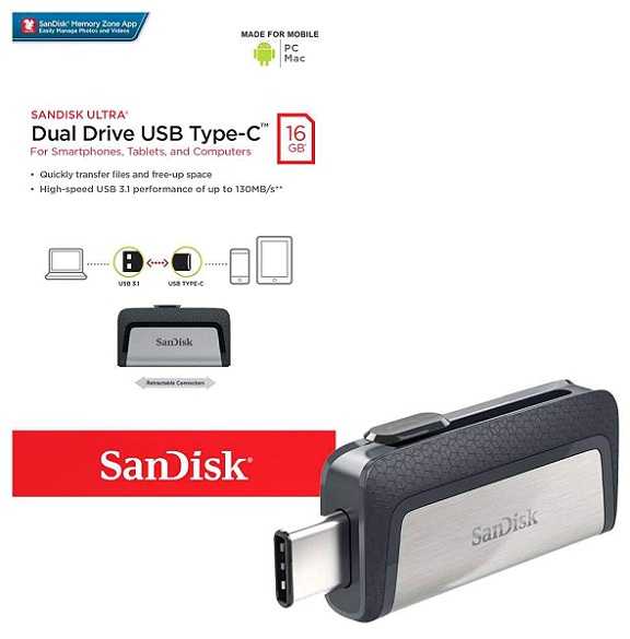 Обзор usb флеш-накопителя sandisk ultra dual drive m 3.0