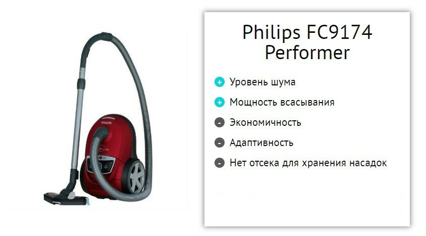 Philips fc9174 performer