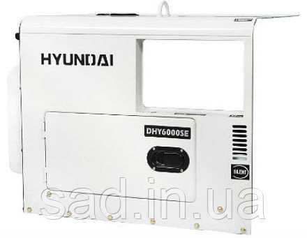 Дизельный генератор hyundai dhy6000se-3