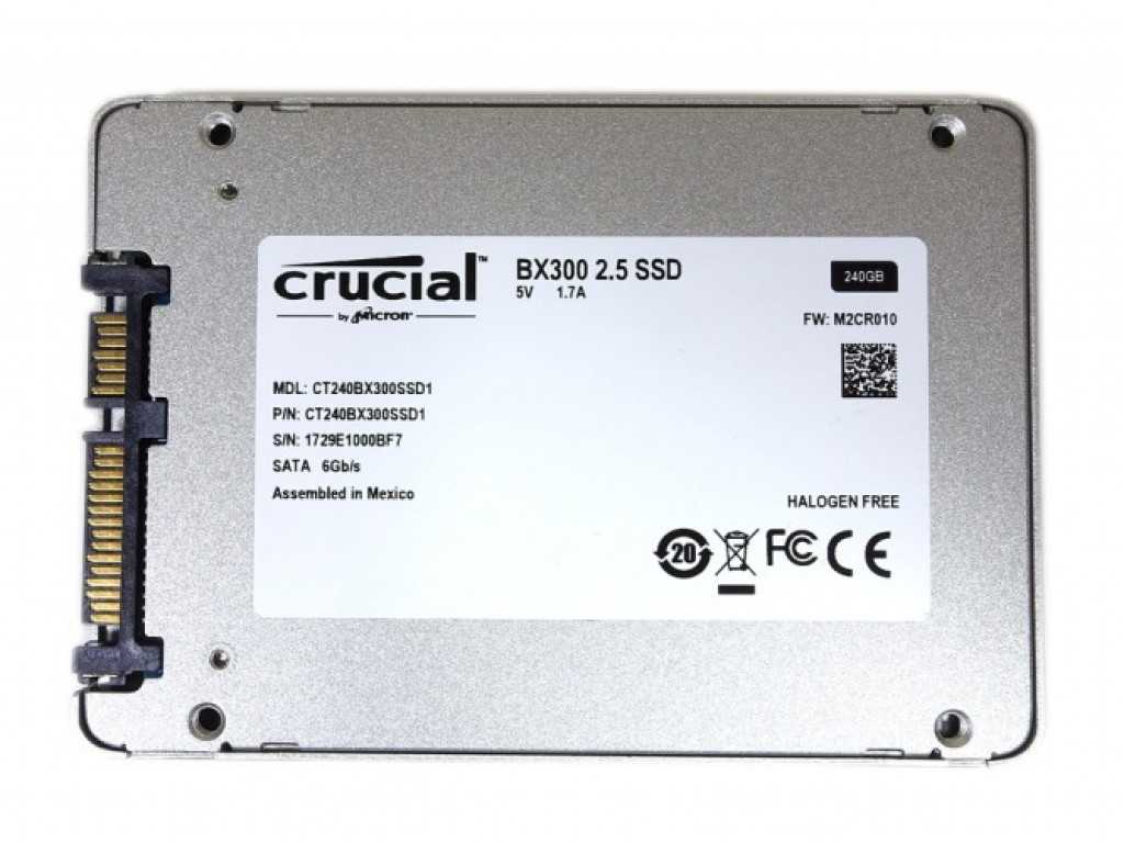 Crucial bx500 - обзор бюджетного ssd накопителя