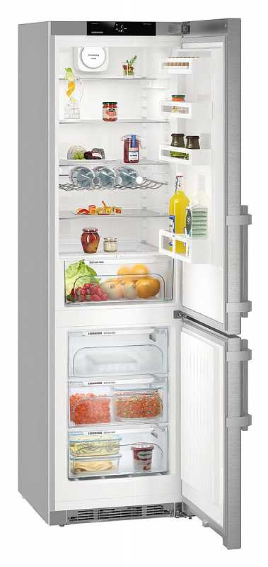 Cnef 4835 comfort nofrost двухкамерный холодильник с системой nofrost - liebherr
