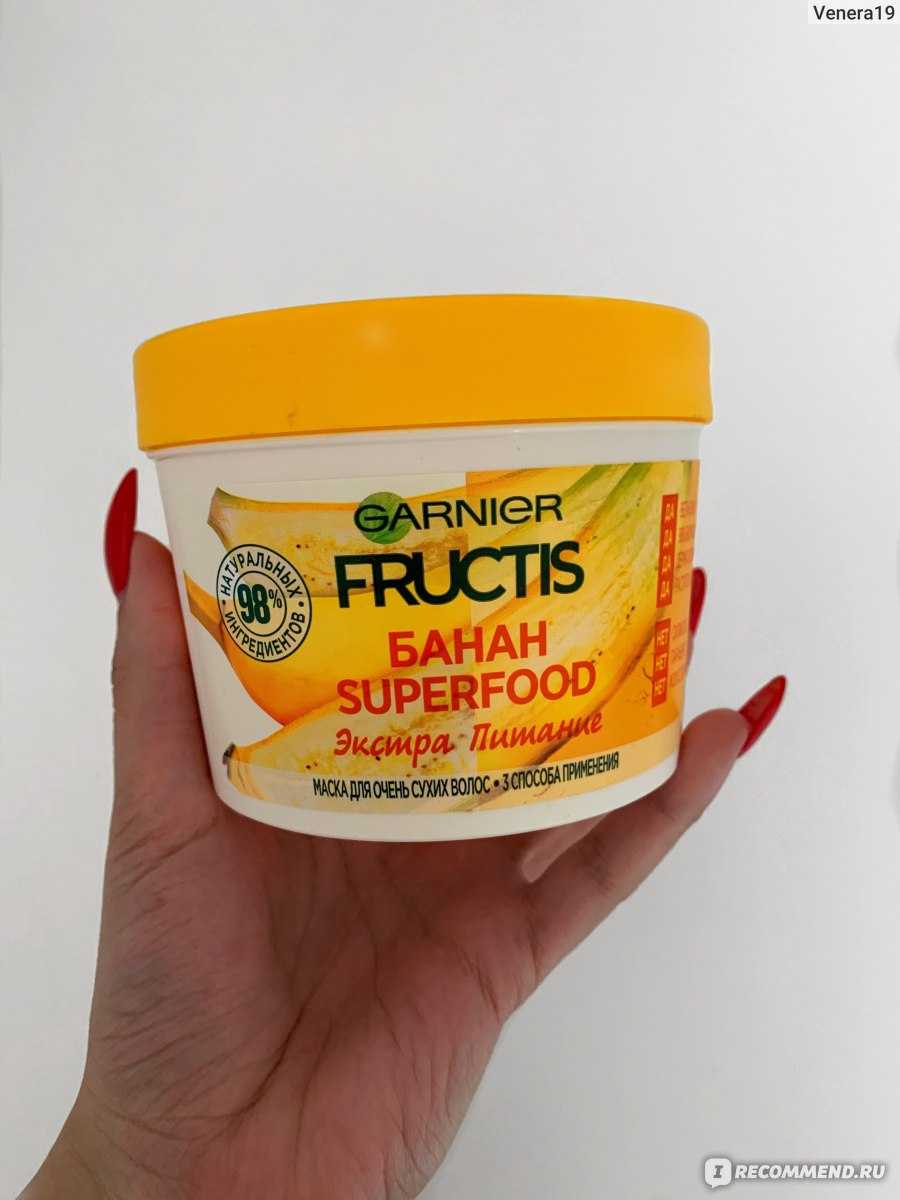Garnier – Fructis Банан Superfood - короткий но максимально информативный обзор Для большего удобства добавлены характеристики отзывы и видео