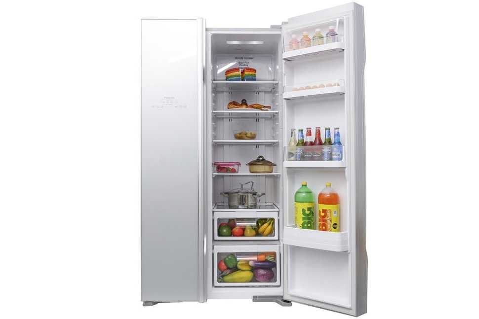 Холодильник (side-by-side) hitachi r-s 702 gpu2 gs