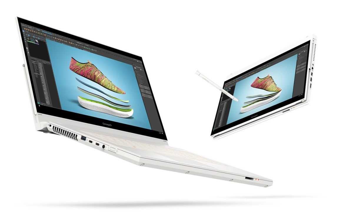 Обзор ноутбука conceptd 7 ezel от acer: на пользу профессионалам, на зависть остальным
