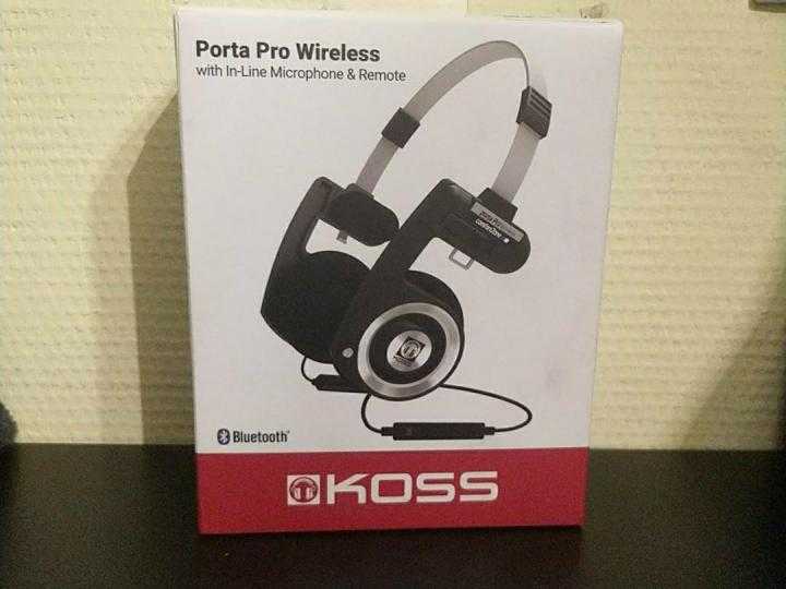 Koss porta pro wireless отзывы