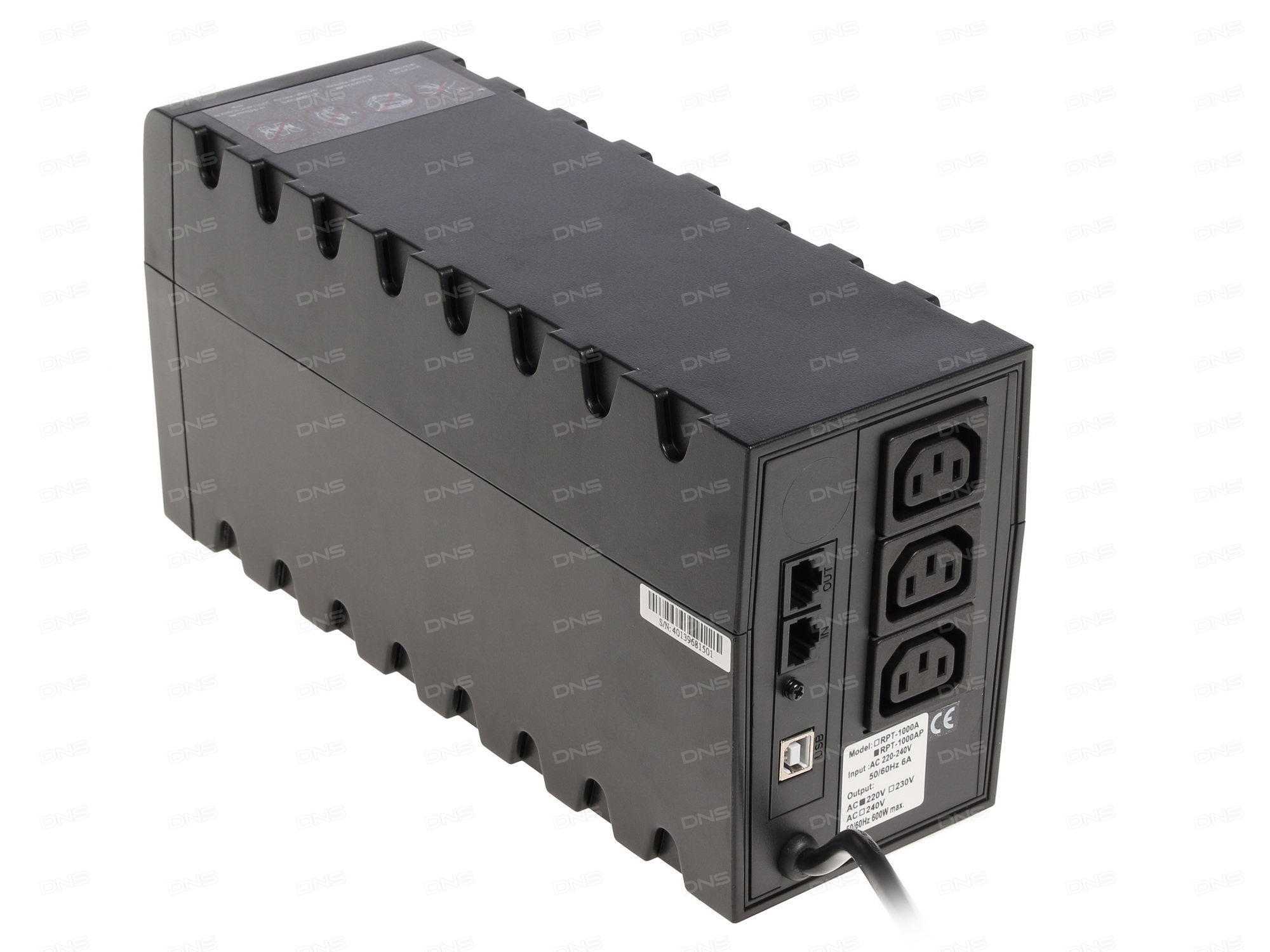 Powercom RAPTOR RPT-1500AP - короткий но максимально информативный обзор Для большего удобства добавлены характеристики отзывы и видео