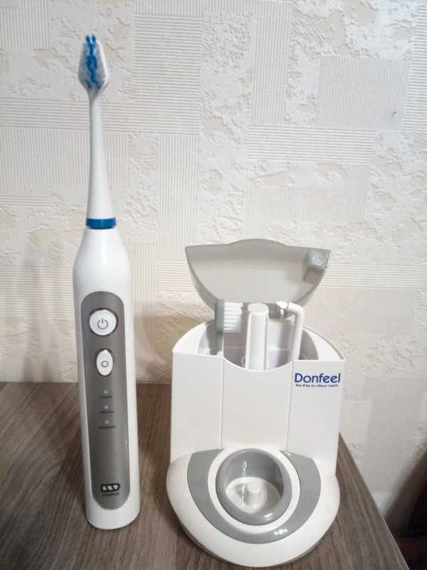 Электрическая ультразвуковая зубная щетка donfeel hsd-015