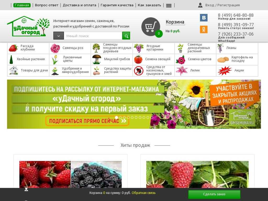 Топ-8 лучших интернет-магазинов семян и саженцев — каталог 2020