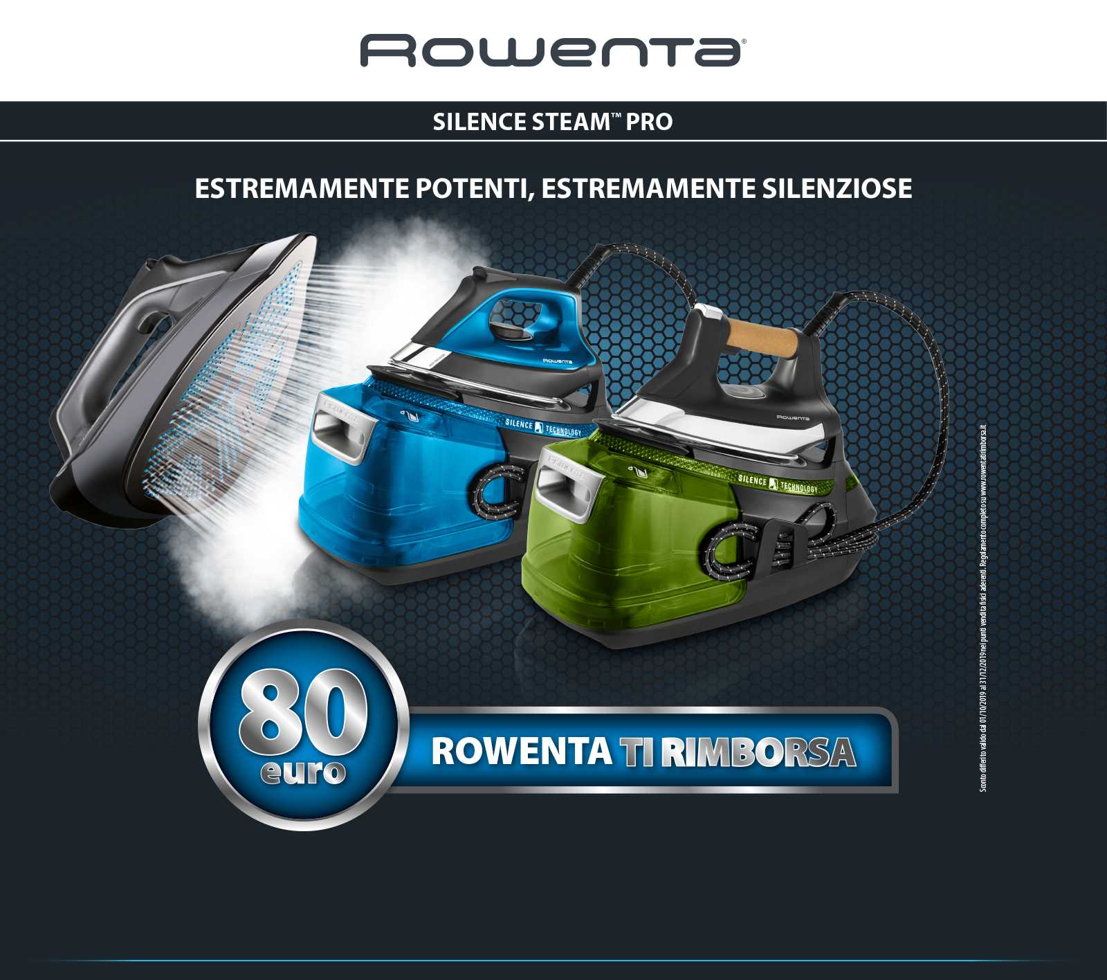Утюг на паровой станции rowenta silence steam dg8980 - купить | цены | обзоры и тесты | отзывы | параметры и характеристики | инструкция